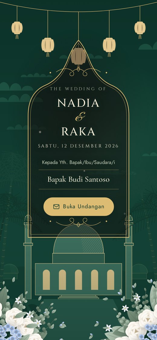 Tema Kubah Zamrud